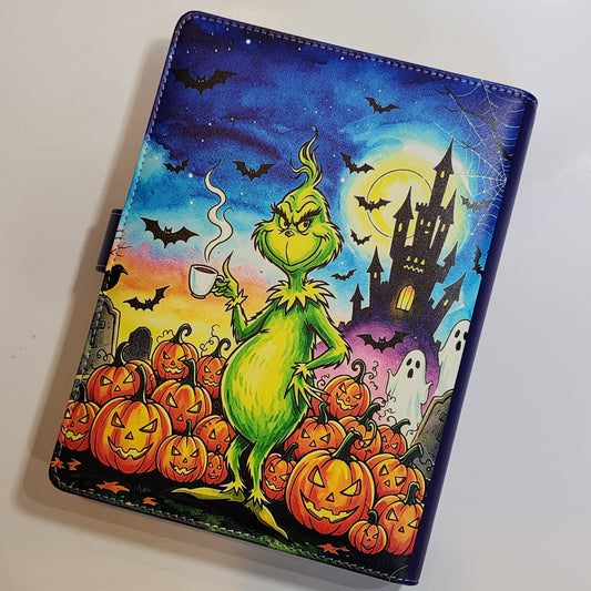 Grinch Pumpkin Patch - A5 Binder