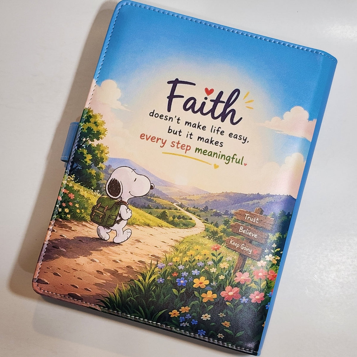 Trust. Believe. Keep Going - A5 Binder