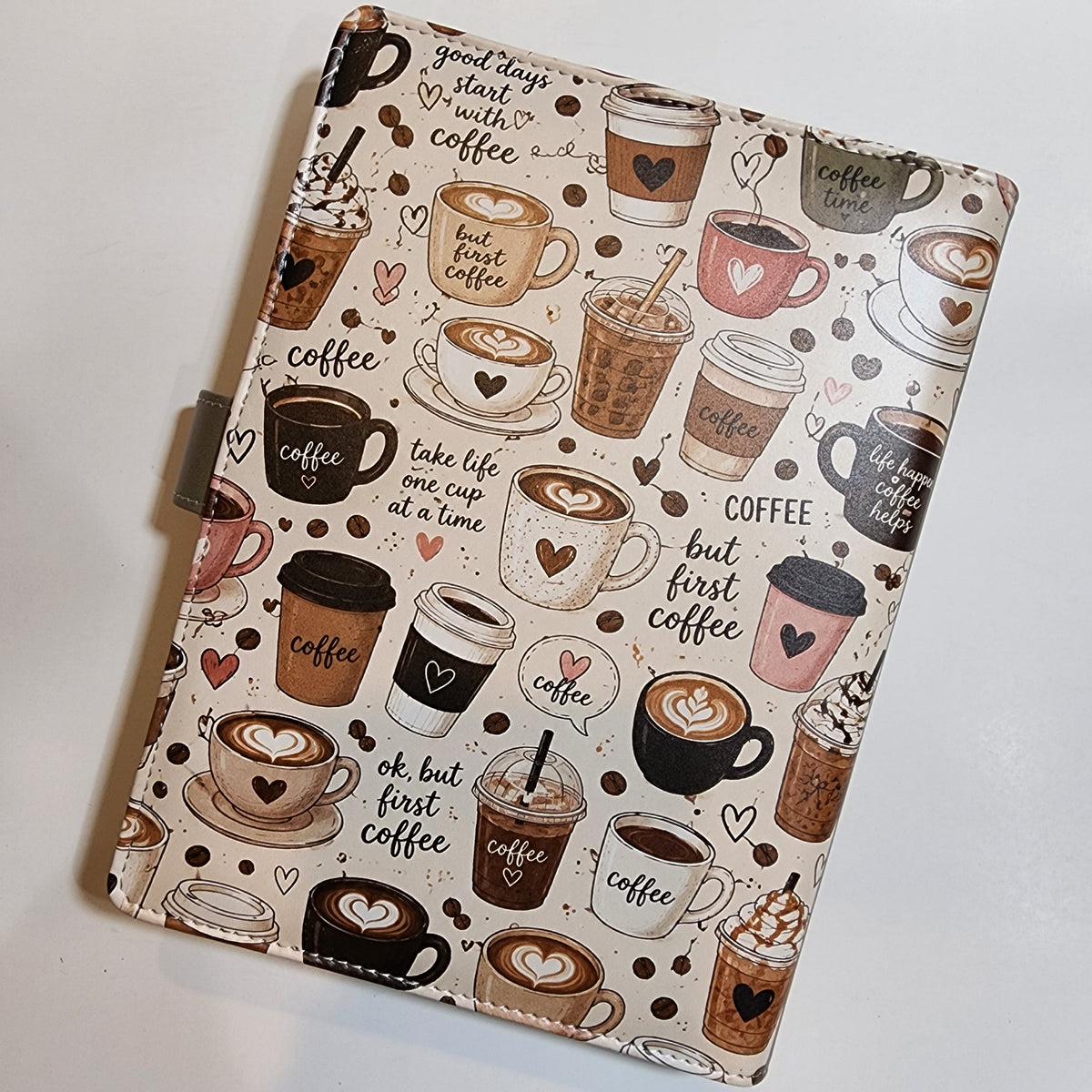 Life Happens, Coffee Helps - A5 Binder