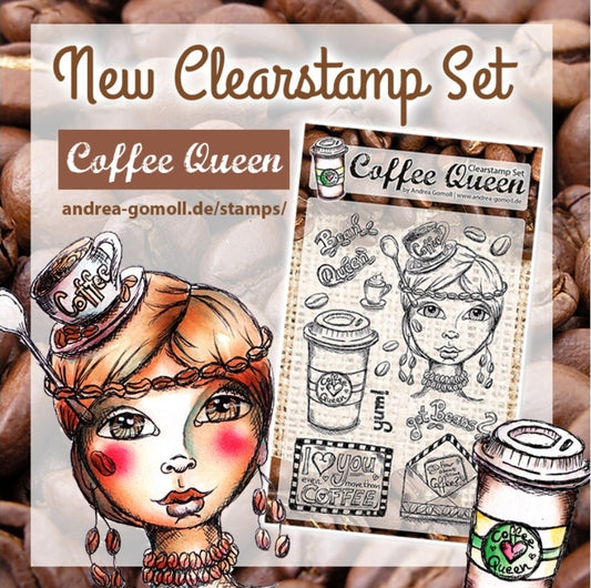 Coffee Queen Stamp Only