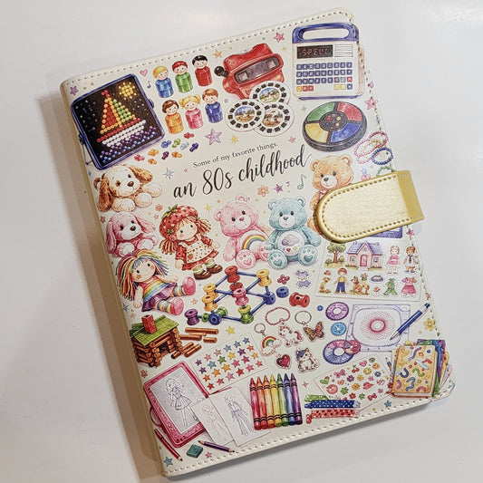 80s Childhood - A5 Binder