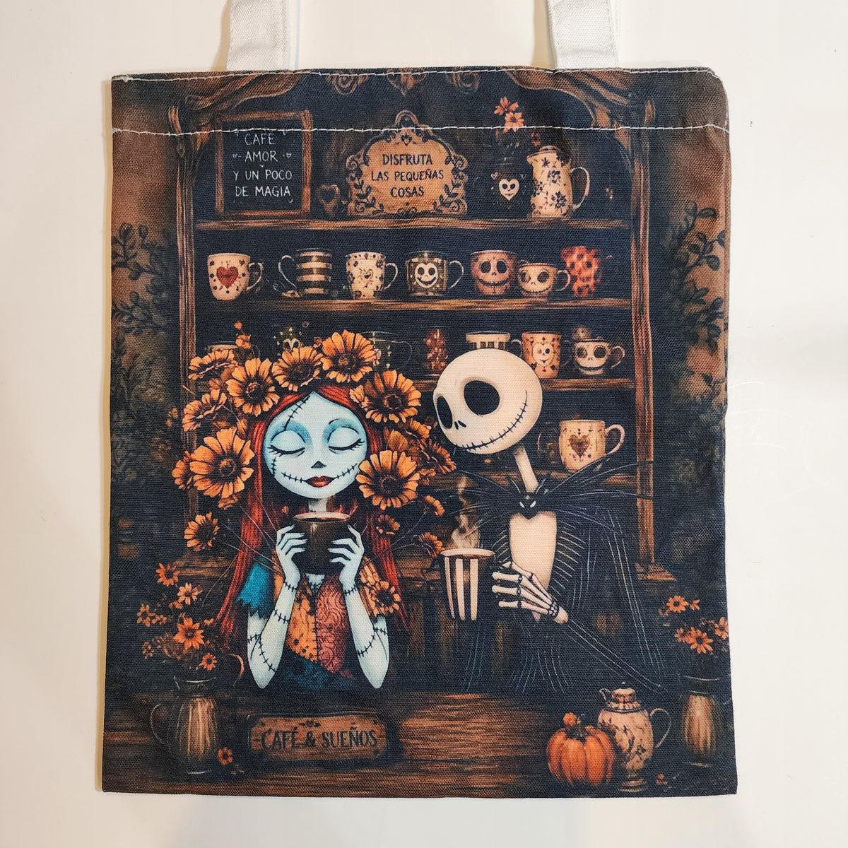 Jack & Sally Café y Sueños - Canvas Tote