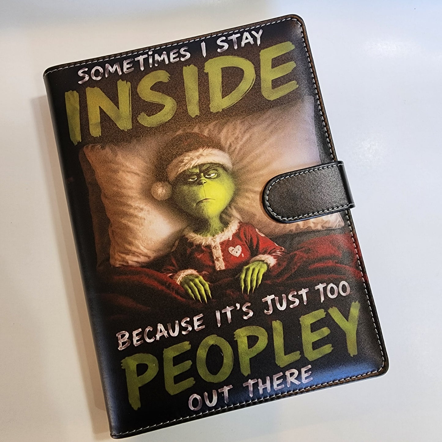 Grinch, Too Peopley - A5 Binder