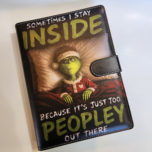 Grinch, Too Peopley - A5 Binder