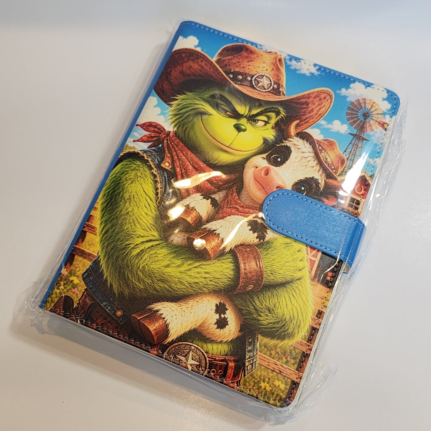 Grinch & Moo Moo - A5 Binder