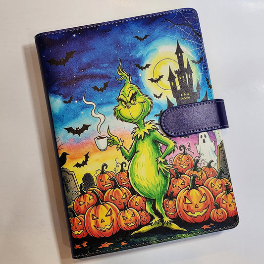 Grinch Pumpkin Patch - A5 Binder