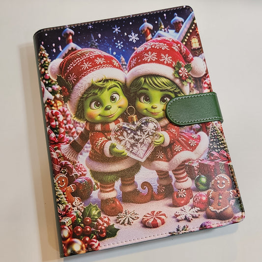 Grinch Boy & Girl - A5 Binder