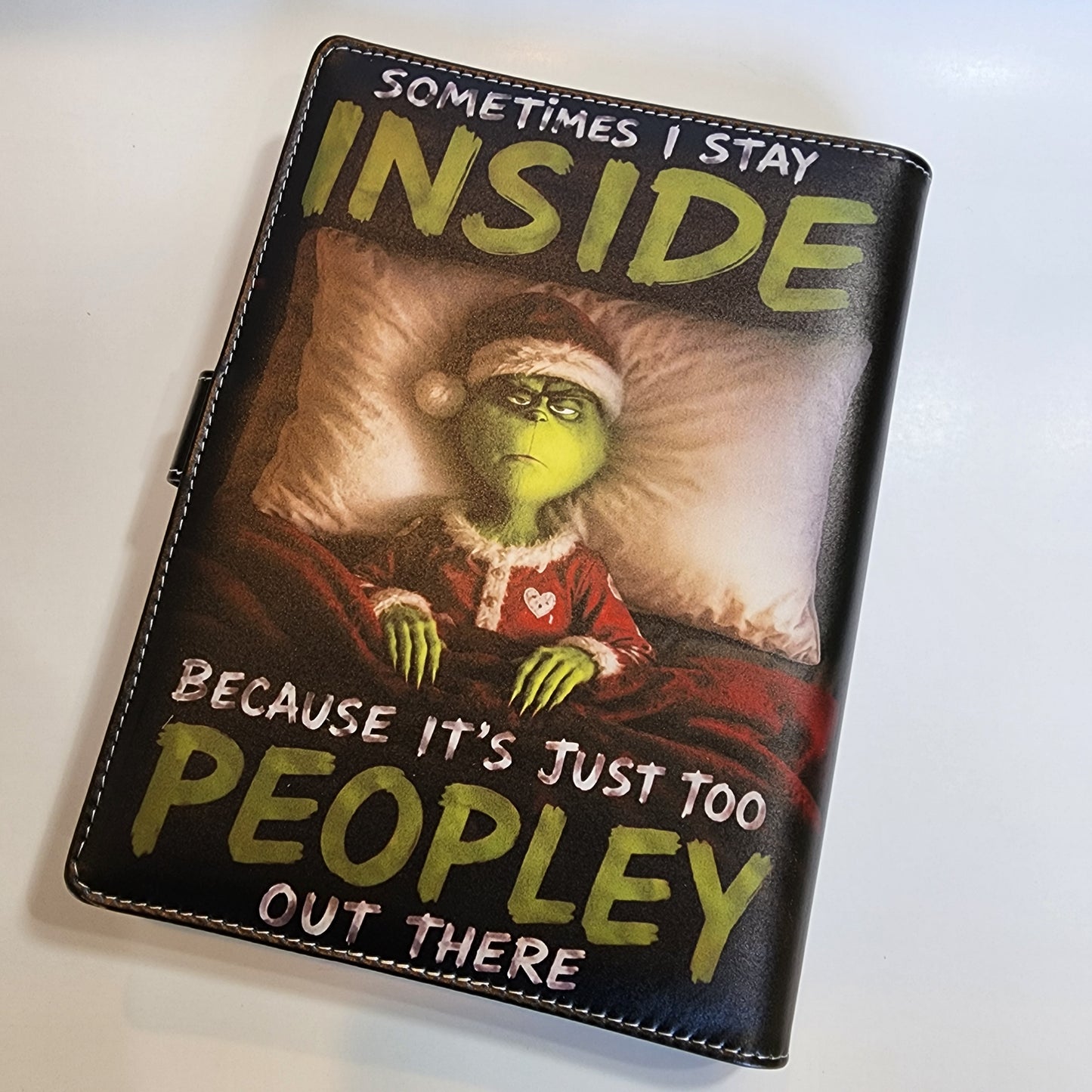 Grinch, Too Peopley - A5 Binder