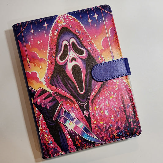 Glam Ghost Face - A5 Binder