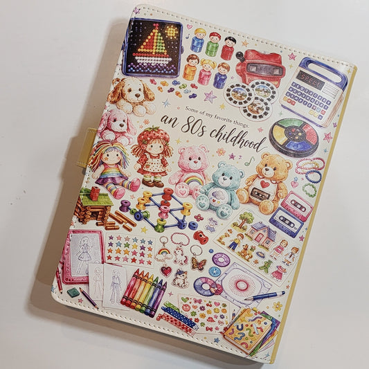 80s Childhood - A5 Binder