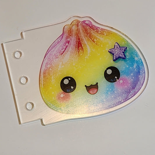 Dumpling Rainbow Bindermark (Acrylic Bookmark)