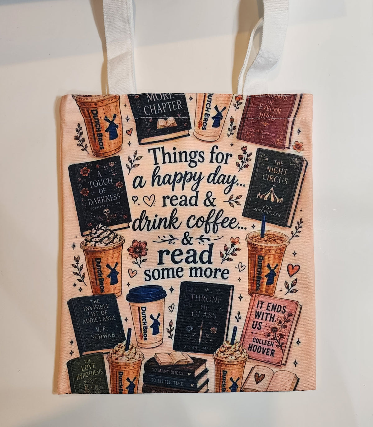 Dutch Bros & Books - Canvas Tote