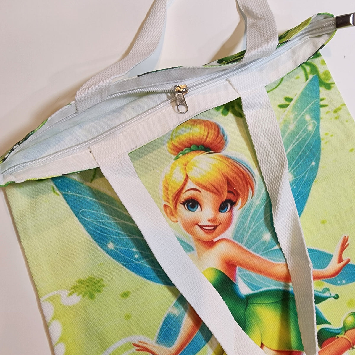Tinker - Canvas Tote Zipper Closure