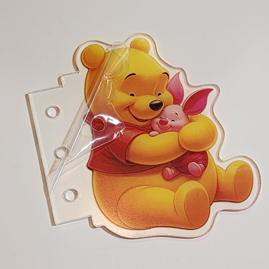 Pooh & Piglet Bindermark (Acrylic Bookmark)