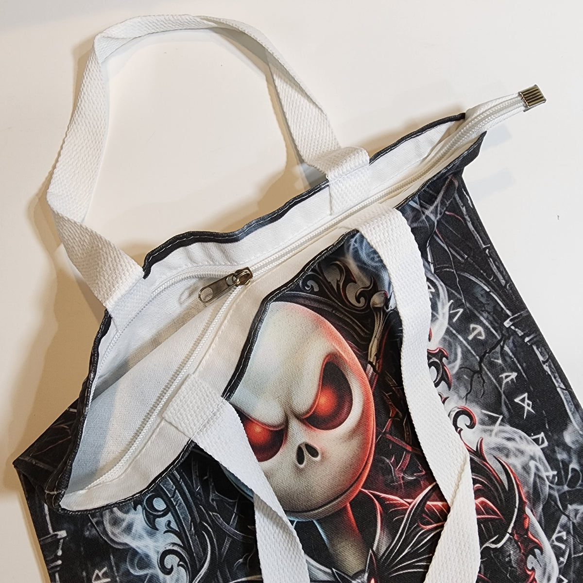 Everything Jack - Canvas Tote Zipper Closure