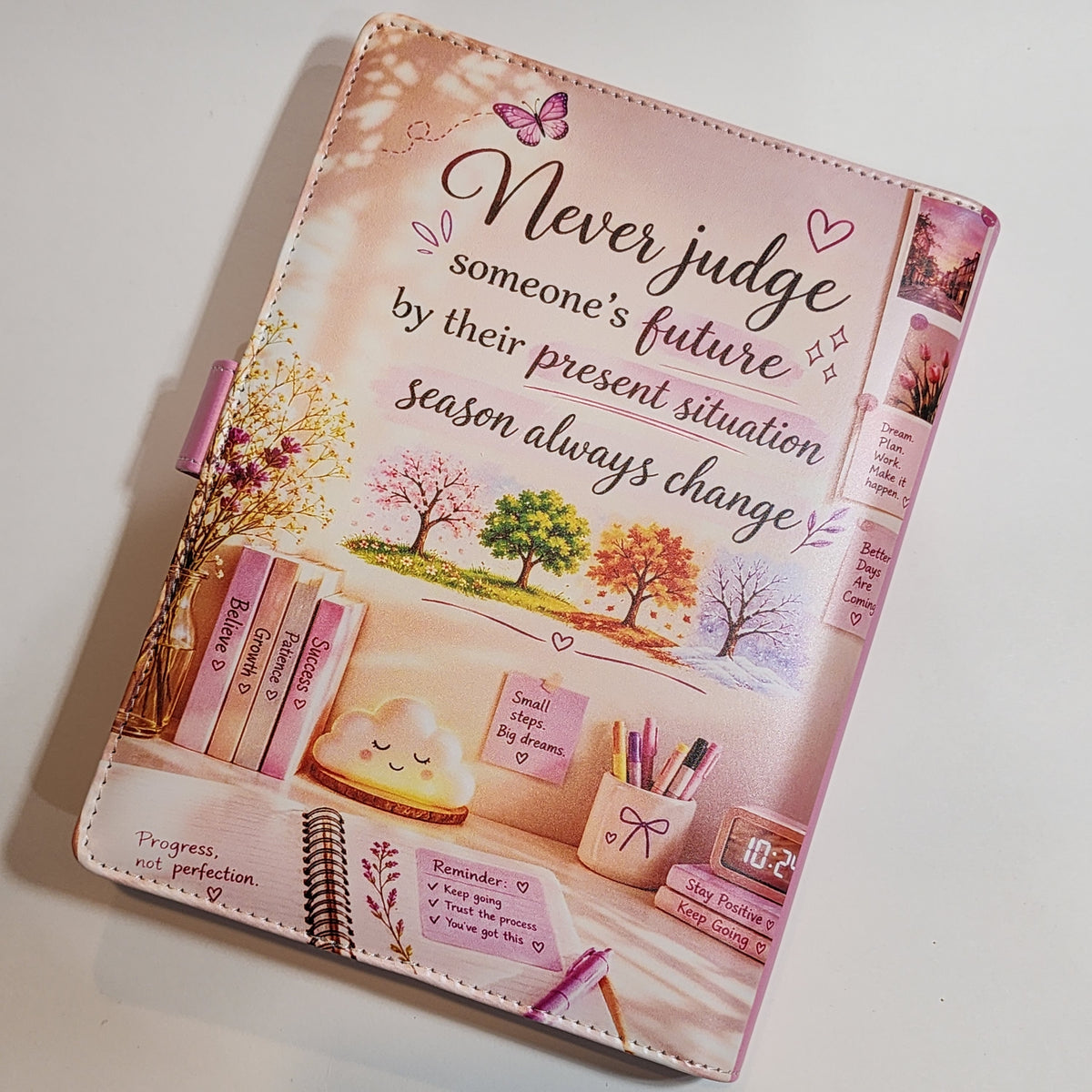 Never Judge Someone's Future - A5 Binder