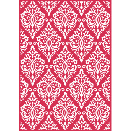 Beautiful Brocade Embossing Folder