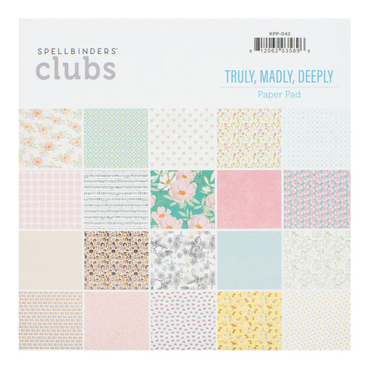 Truly, Madly, Deeply 6" x 6" Paper Pad