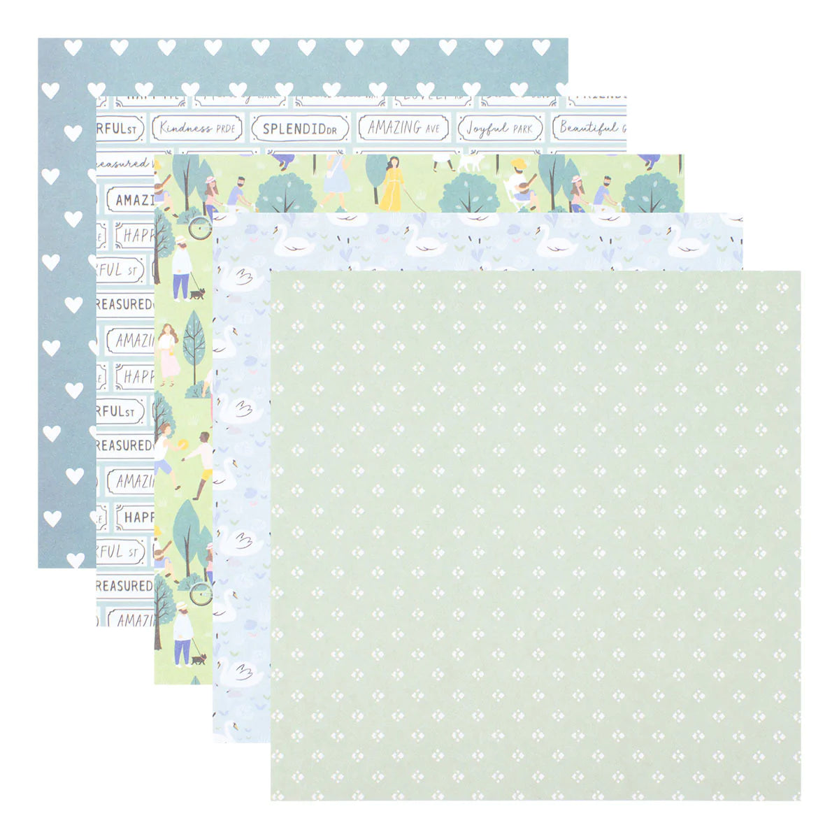 Picket Fences 6" x 6" Paper Pad