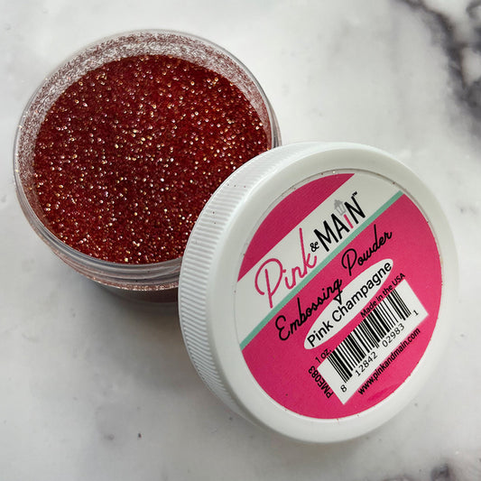 Pink Champagne Embossing Powder