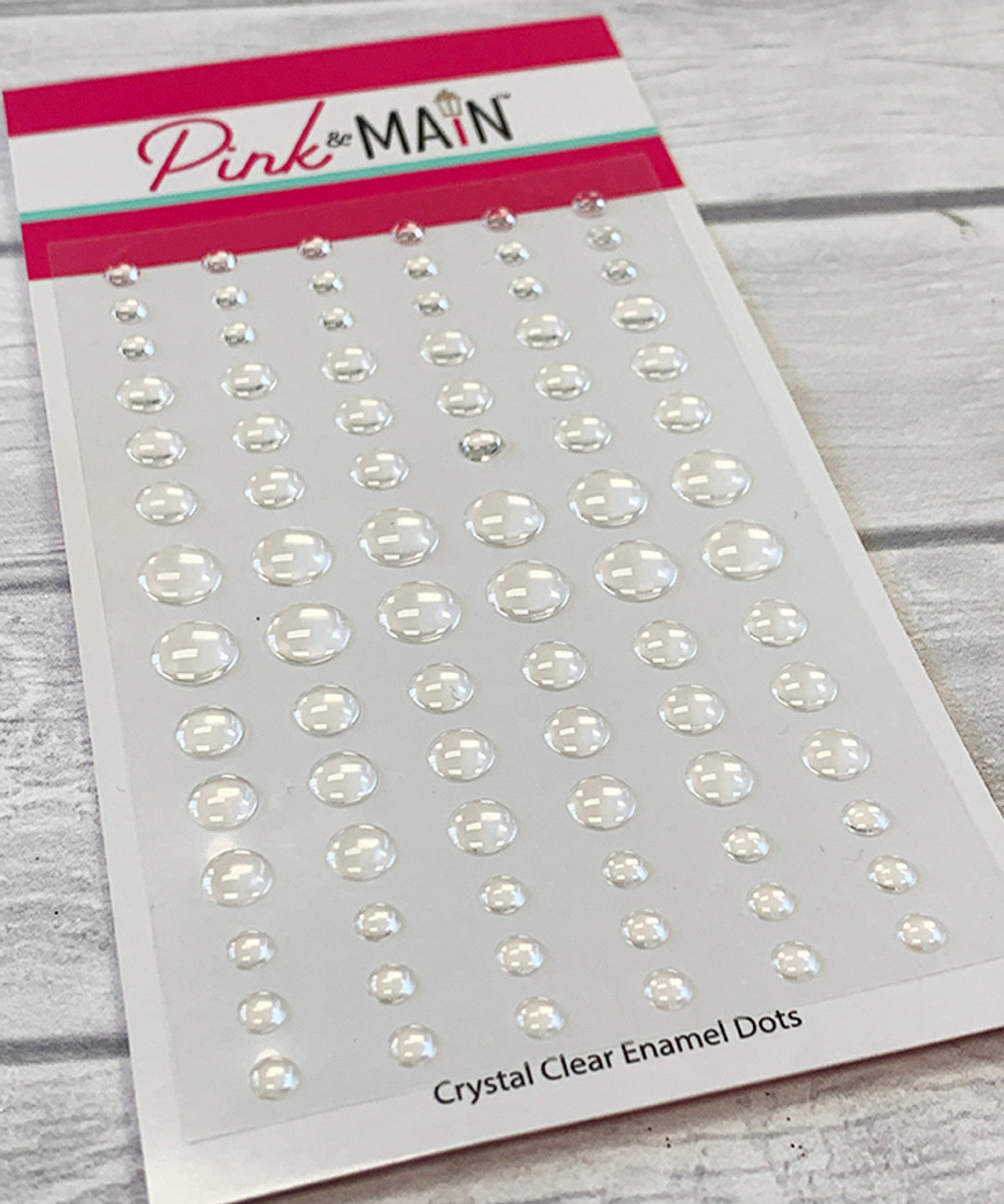 Crystal Clear Enamel Dots