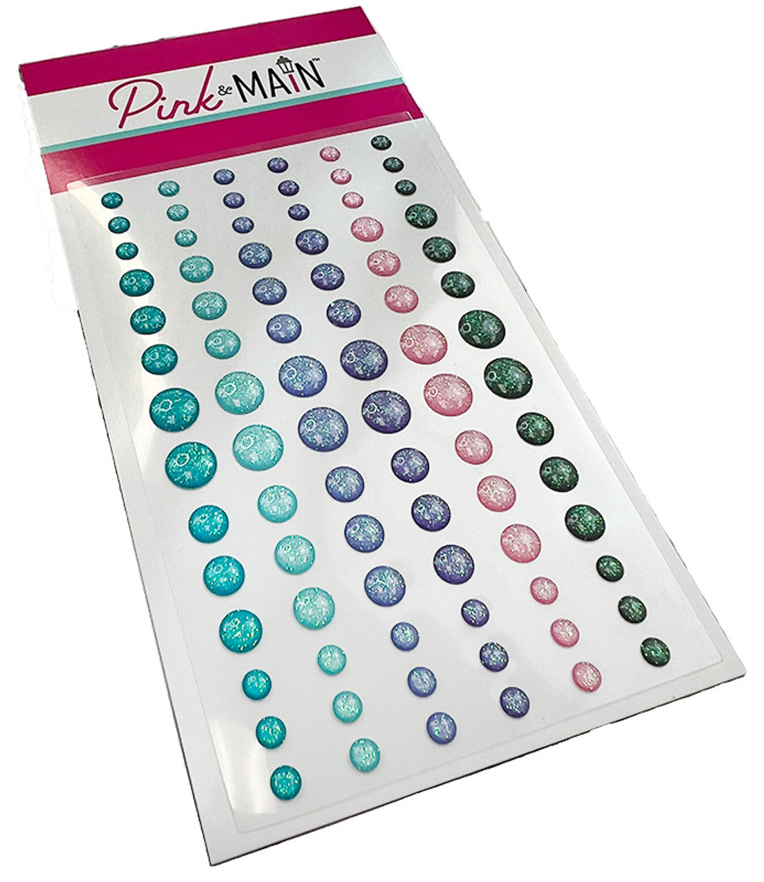 Snow Day Glitter Enamel Dots