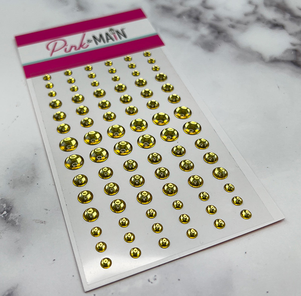 Gold Glossy Dots