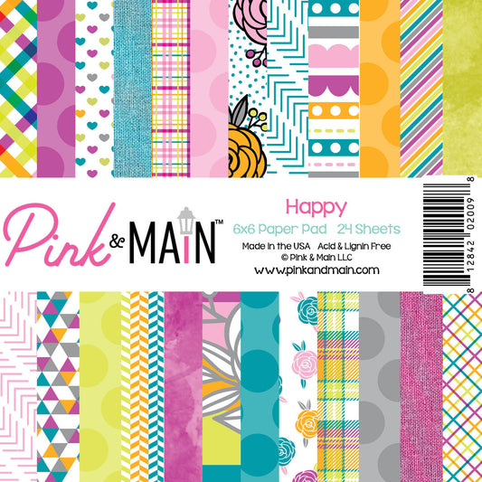Happy Paper 6x6 Paper Pad