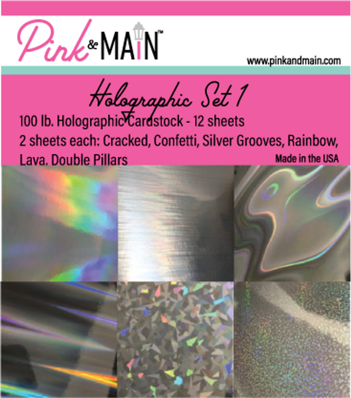 Holographic Cardstock Set 1