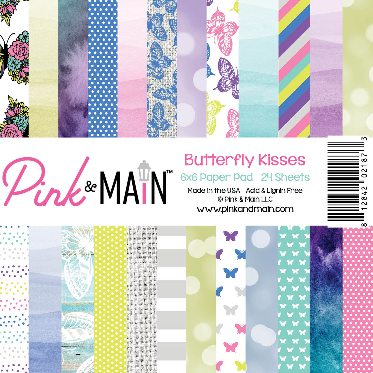 Butterfly Kisses 6x6 Paper Pack