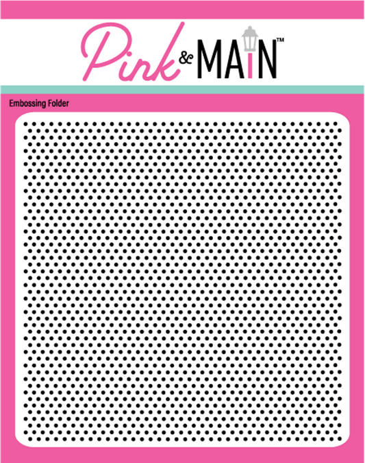 Micro Dots 6"x6" Embossing Folder