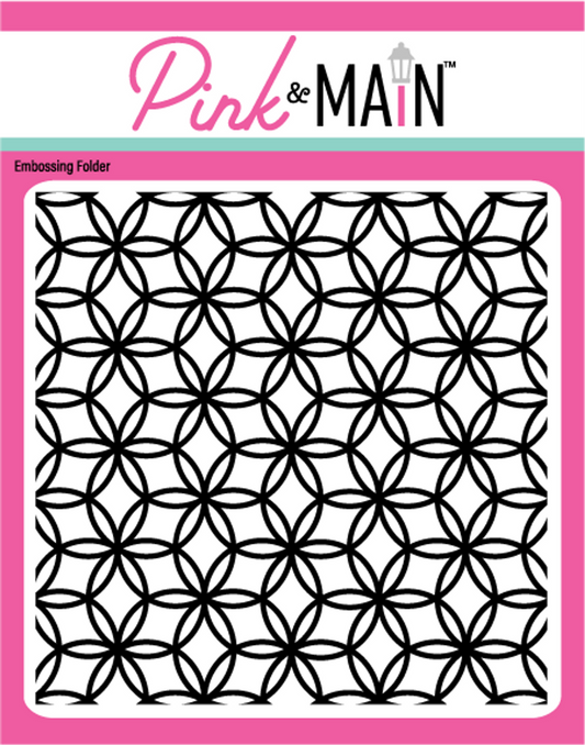Roundabout 6x6 Embossing Folder