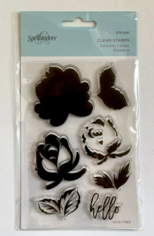 Layered Rose stamp