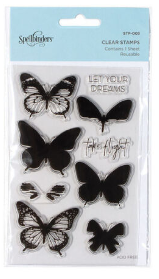 Take Flight Butterfly stamp