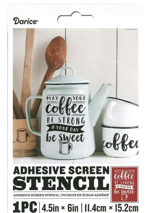 Coffee Stencil