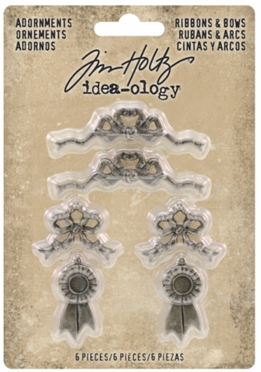 Ribbons and Bows Adornments Tim Holtz idea-ology